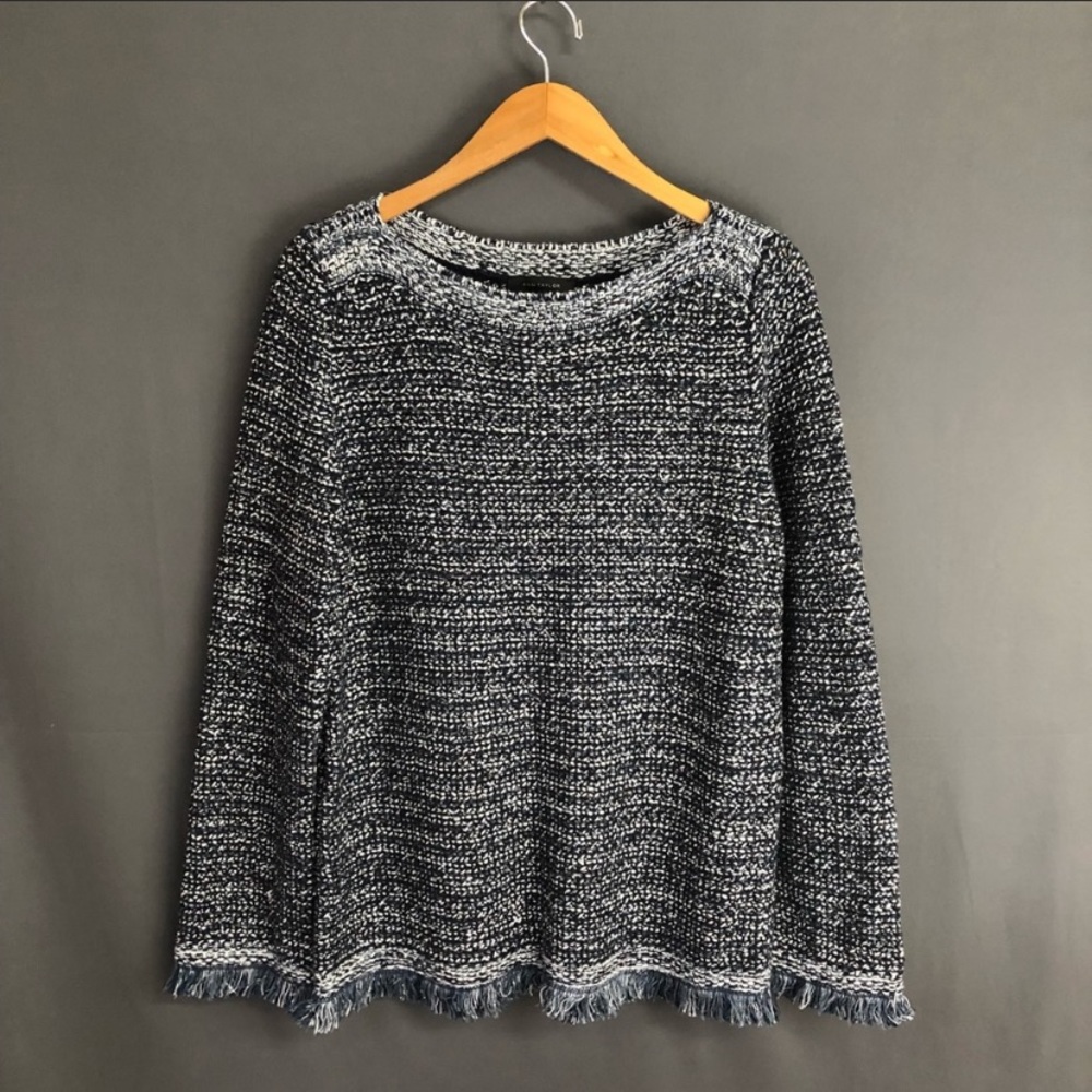 New Ann Taylor Metallic Sweater